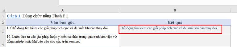 2 cách xóa ký tự số ở đầu đoạn văn bản trong Excel cực nhanh