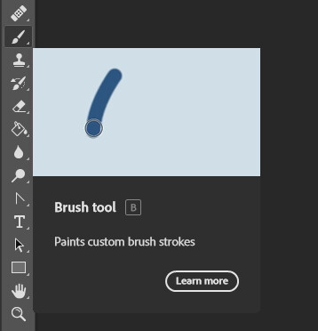 Brush Photoshop: Biểu tượng của công cụ Brush
