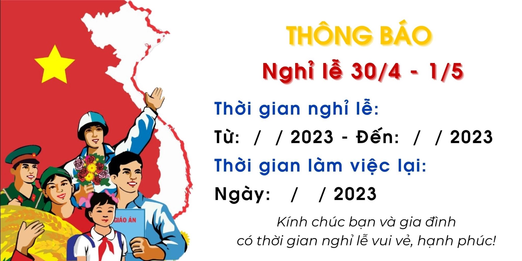 file thiết kế banner nghỉ lễ Giải Phóng Miền Nam 30/04