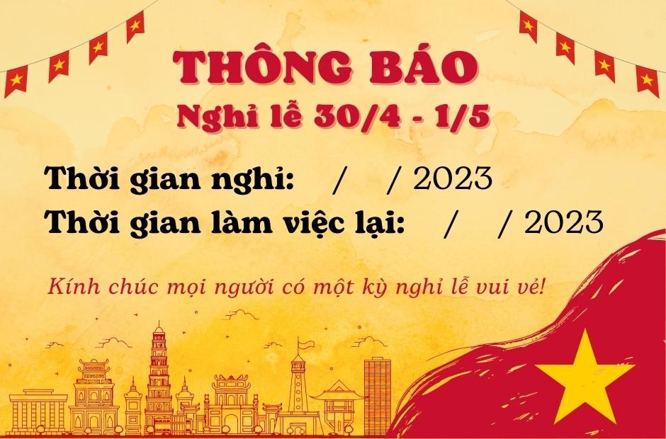 file thiết kế banner nghỉ lễ Giải Phóng Miền Nam 30/04