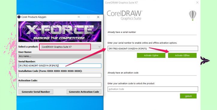 Hướng dẫn cài đặt Corel X7 full crack chi tiết đảm bảo thành công 100%