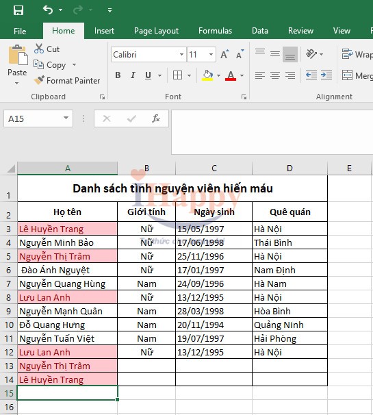 Cách tìm và kiểm tra dữ liệu trùng lặp trong Excel nhanh và chuẩn