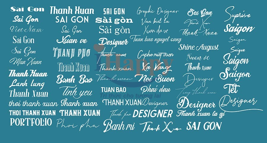 Chia Sẻ Miễn Phí 15+ Font Chữ Tổng Hợp Cực Đẹp