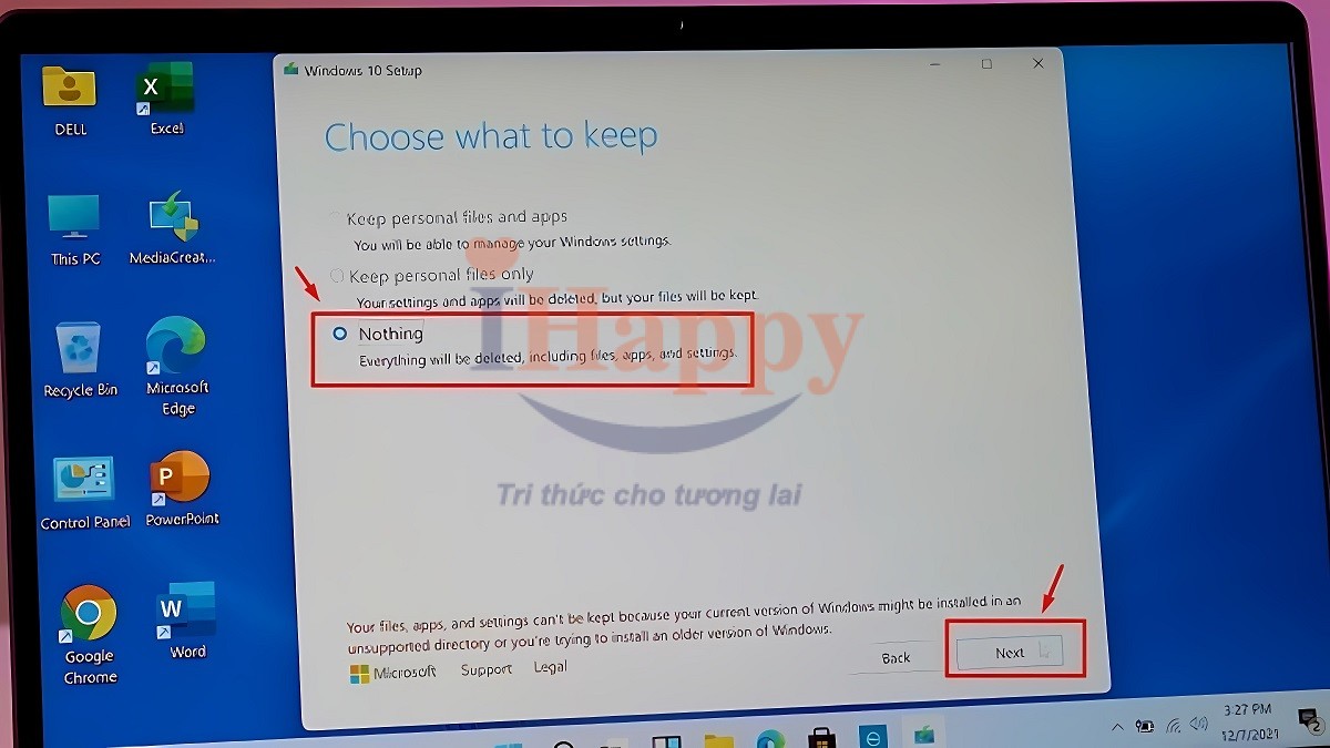 Các hạ Win 11 xuống Win 10 bằng MediaCreationTool bước 5