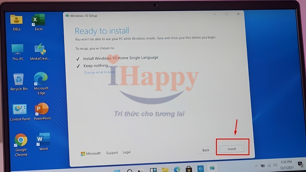 Các hạ Win 11 xuống Win 10 bằng MediaCreationTool bước 6