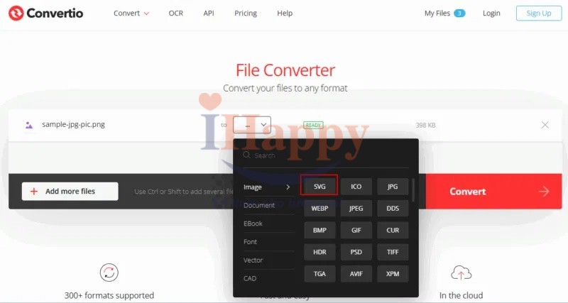 Chuyển đổi sang SVG