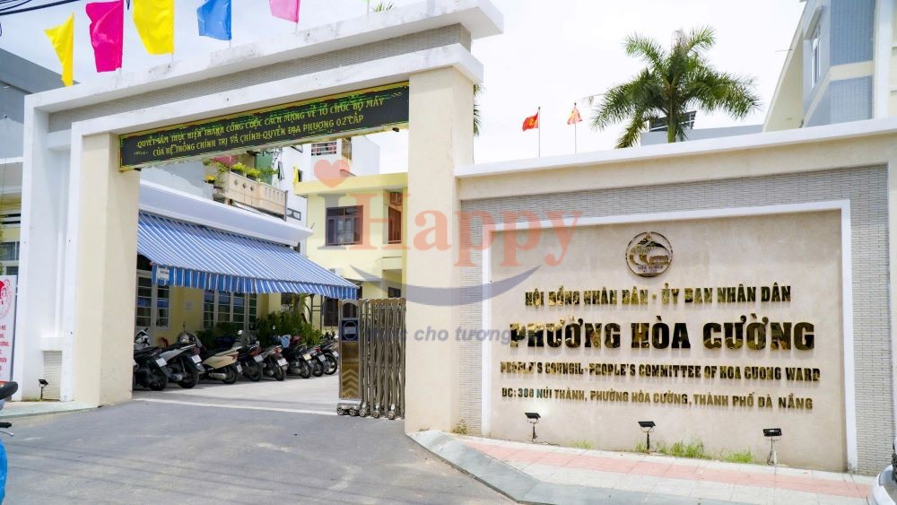 Phường Hải Châu (TP Đà Nẵng) công bố logo mới gắn với di tích địa phương. Ảnh: Trần Thi