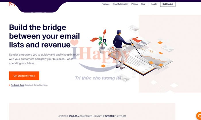 Sender cho phép bạn tạo và gửi email chất lượng với nhiều tính năng bổ sung vượt trội. 